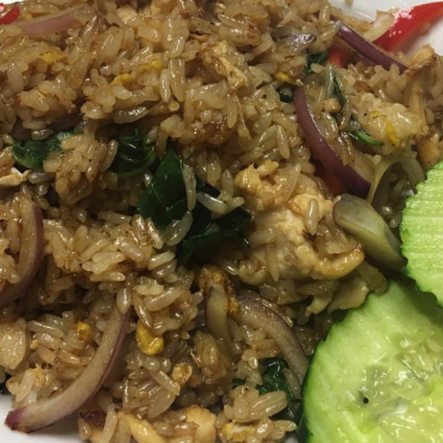 99. Basil Fried Rice.
