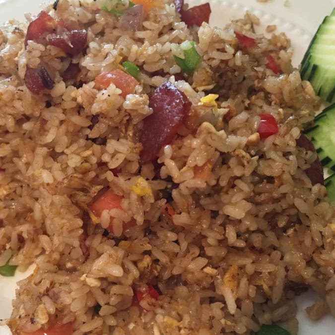 SP9. Sweet Sausage Fried Rice.