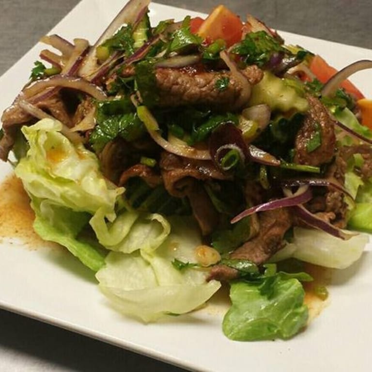 Fiery Thai Beef Salad Delights