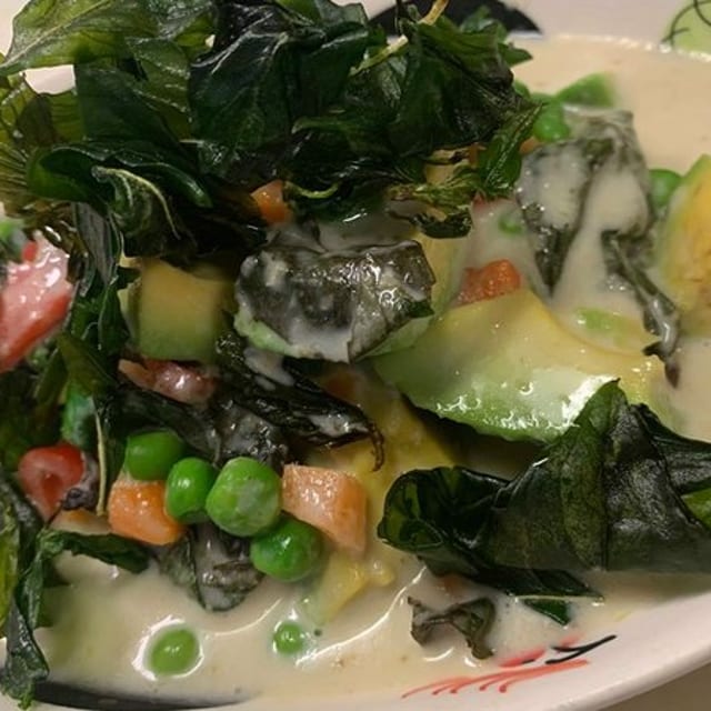 SP17. Avocado Salmon Curry.