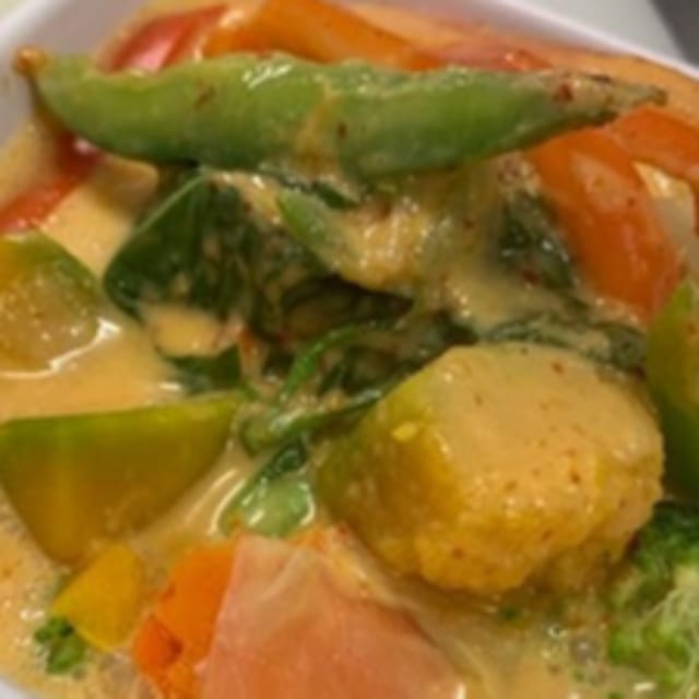 58. Pumpkin Curry.